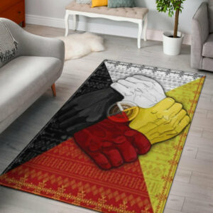 gb nat00627 medicine wheel hand area rug 1