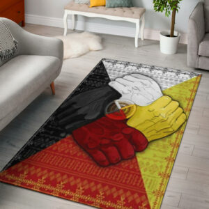 gb nat00627 medicine wheel hand area rug