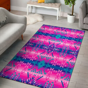 gb nat00630 pink pattern native area rug