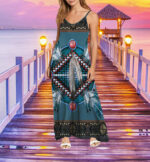 gb nat00640 02 pattern native maxi dress