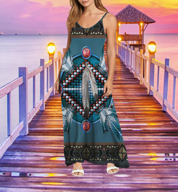 gb nat00640 02 pattern native maxi dress