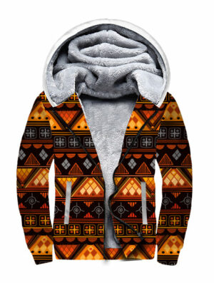 gb nat00650 02 pattern orange native 3d fleece hoodie