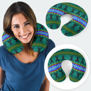 gb nat00680 02 pattern blue native u shaped travel pillow 1