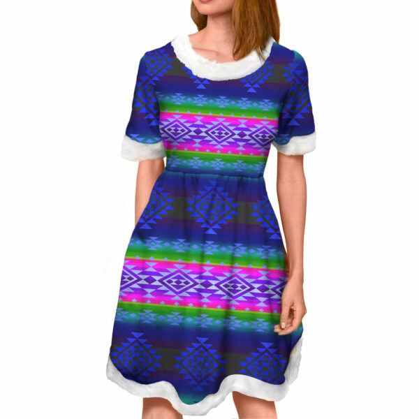 gb nat00680 03pattern native american adult christmas dress