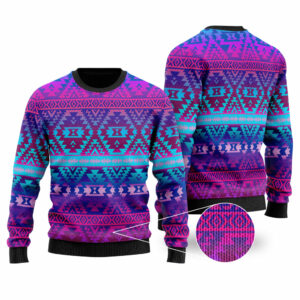 gb nat00701 pattern native tribals sweater