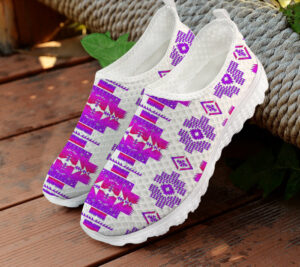 gb nat00720 01 pattern native mesh shoes