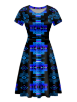 gb nat00720 02 native tribes pattern round neck dress