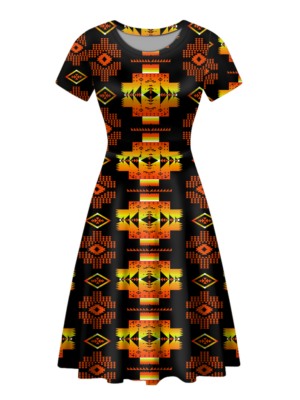 gb nat00720 06 native tribes pattern round neck dress