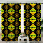 gb nat00720 08 pattern native american living room curtain