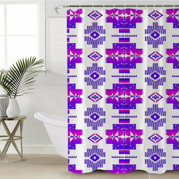 gb nat00720 10 native pattern shower curtain