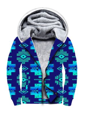 gb nat00720 11 pattern native 3d fleece hoodie