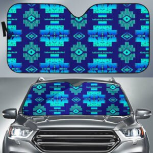 gb nat00720 12 native american design auto sun shades