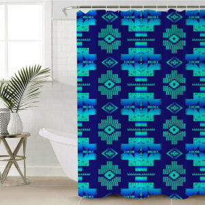 gb nat00720 12 native pattern shower curtain