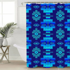 gb nat00720 13 native pattern shower curtain