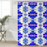 gb nat00720 14native pattern shower curtain