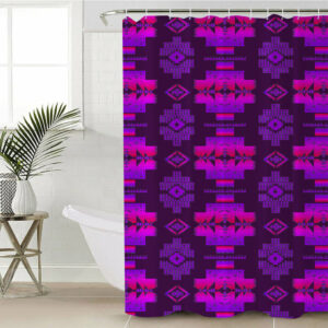 gb nat00720 15 native pattern shower curtain
