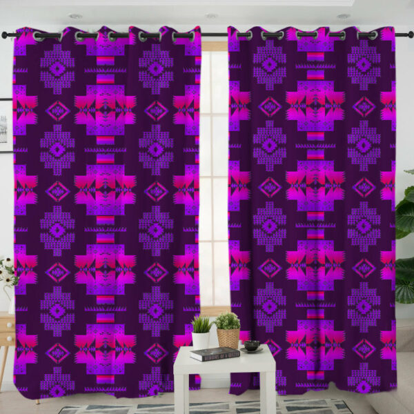 gb nat00720 15 pattern native american living room curtain
