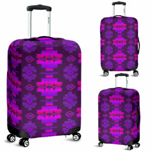 gb nat00720 15 tribe design native american luggage covers