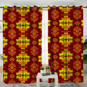 gb nat00720 16 pattern native american living room curtain