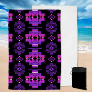 gb nat00720 pattern native pool beach towel