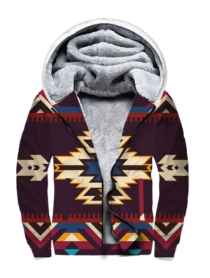 gb nat00736 pattern native 3d fleece hoodie 1