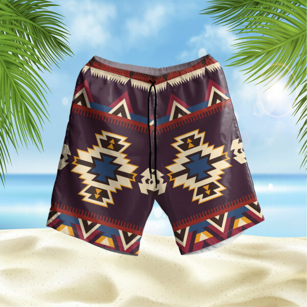 gb nat00736 pattern native hawaiian shorts