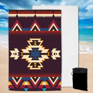 gb nat00736 pattern native pool beach towel