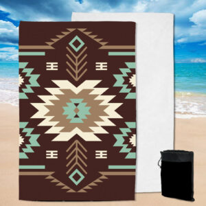 gb nat00737 pattern native pool beach towel