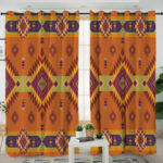 gb nat00738 pattern native american living room curtain