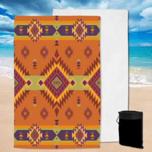 gb nat00738 pattern native pool beach towel