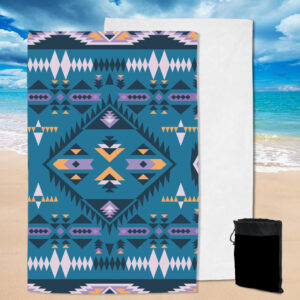 gb nat00740 pattern native pool beach towel