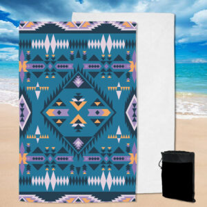 gb nat00740pattern native pool beach towel