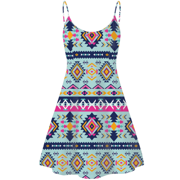 gb nat00741 pattern native american strings dress