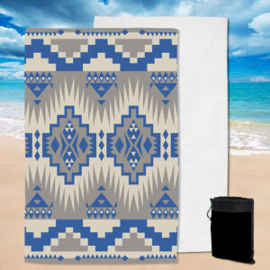 gb nat00749 pattern native pool beach towel