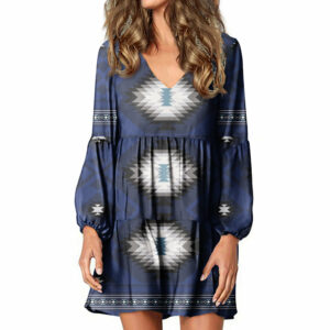 gb nat00751 native tribes pattern native american swing dress