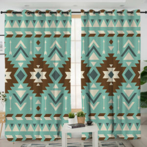 gb nat00778 pattern native american living room curtain