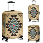 geometric southwest native american pride luggage covers