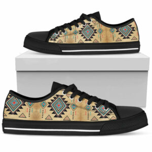 geometric united tribe symbol native american pride low top shoes 1