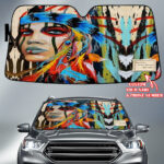girl native american custom name auto sun shades