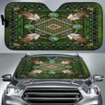 green mandala native american pride auto sun shades