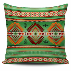 green thunderbirds dreamcatcher native american pillow covers