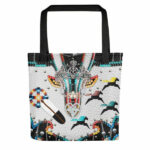horse pattern tote bag