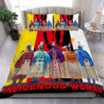 indigenous 3d all native american bedding set