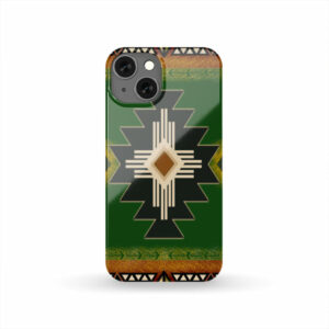 indigenous design green native american phone case gb nat0001 pcas01 1