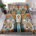 inspired apache pattern native american bedding set