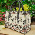 kokopelli myth brown native leather bag