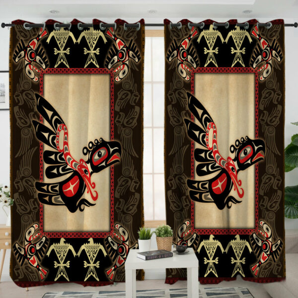 lvr0018 pattern native american living room curtain