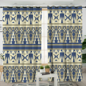 lvr0020 pattern native american living room curtain