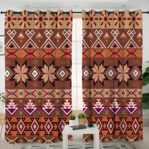 lvr0022 pattern native american living room curtain