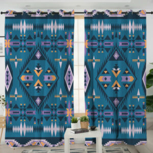 lvr0026 pattern native american living room curtain 2